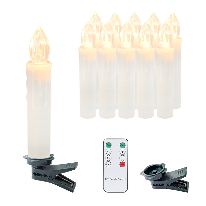Hengda LED Weihnachtskerzen mit Fernbedienung Timer Dimmbar LED kerzen –  Hengda Online Shop