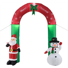 Hengda 1.6m-2.4m Weihnachtsmann Aufblasbarer Weihnachtsdekoration für Einkaufszentrum Dekoration Schneemann für Außen