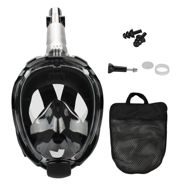 Schnorchelmaske L / XL schwarz