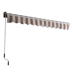 2.5*2M/ 3*2.5M/ 3.6*3M Halbe Kassettenmarkise Beige / Anthrazit