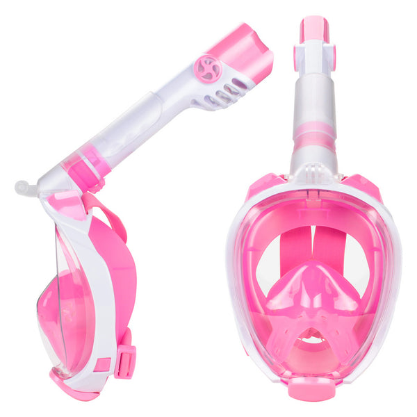 Schnorchelmaske Kinder Pink