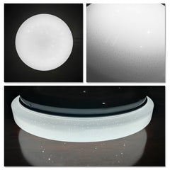 LED Deckenleuchte Starlight-Effekt Rund acryl