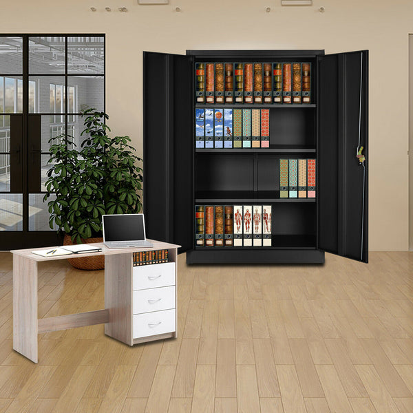 Wolketon Aktenschrank Bodenregal Multifunktions-Aufbewahrungsschrank 140 x 90 x 40 cm