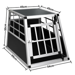 S/M/L/XL Hundetransportbox Hundebox Alu Transportbox Langlebig Kofferraumbox