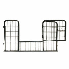 Freigehege Freilaufgehege Welpenauslauf Metall 80*60cm Welpen 16 Elemente