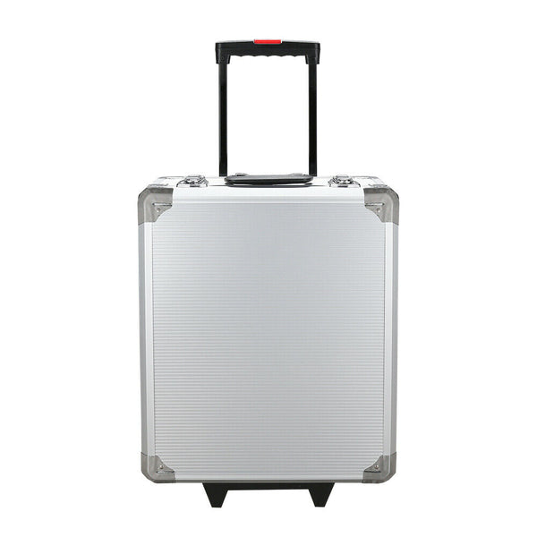 Werkzeugkoffer 729 tlg Werkzeugkasten Rollkoffer Universalmesser Kombizange