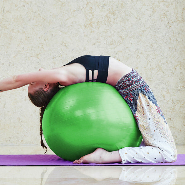 Wolketon Gymnastikball Yogaball Fitnessball Balanceball + Pumpe