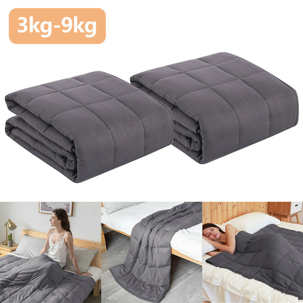Wolketon Gewichtsdecke Weighted Blanket Schwerkraftdecke Therapiedecke