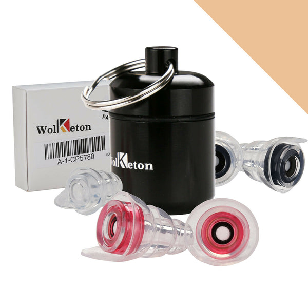 Gehörschutz Lärm Ohrstöpsel wiederverwendbar Soft Silikon Lärmstop für Schlaf