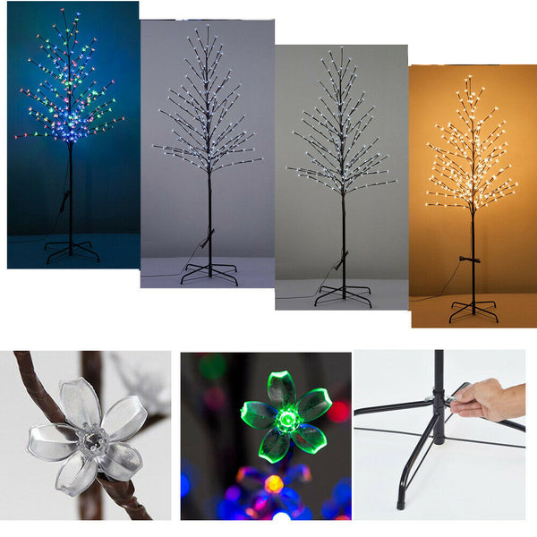 150-250cm LED Kirschblütenbaum Weihnachten Kirschbaum Sakura Baum Lichterbaum