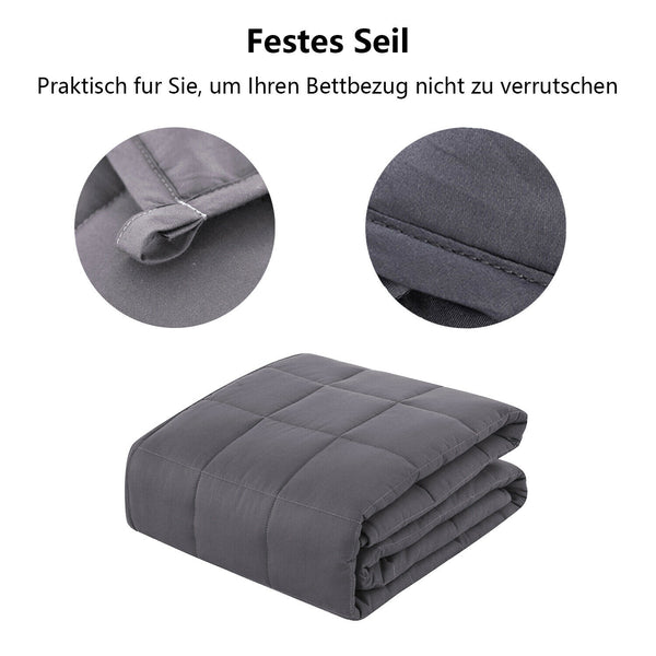 Wolketon Gewichtsdecke Weighted Blanket Schwerkraftdecke Therapiedecke