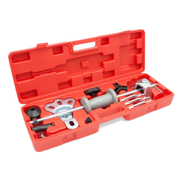 Gleithammer Schlaghammer Abzieher Radnaben Ausbeulsatz Radlager Werkzeug 14PC