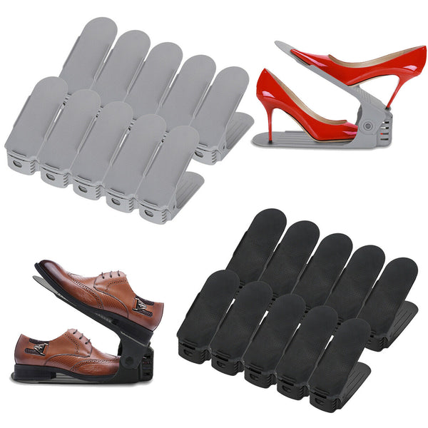 wolketon-10x-50x-schwarz-grau-verstellbarer-schuhregal-schuhhalter-set
