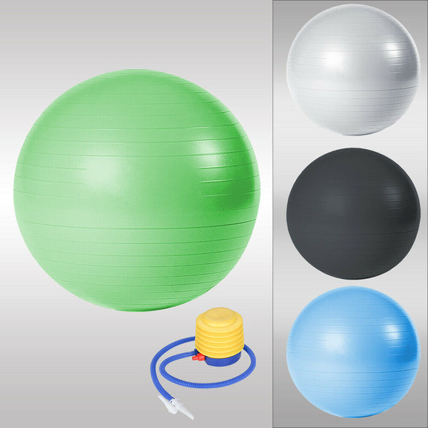 Wolketon Gymnastikball Yogaball Fitnessball Balanceball + Pumpe