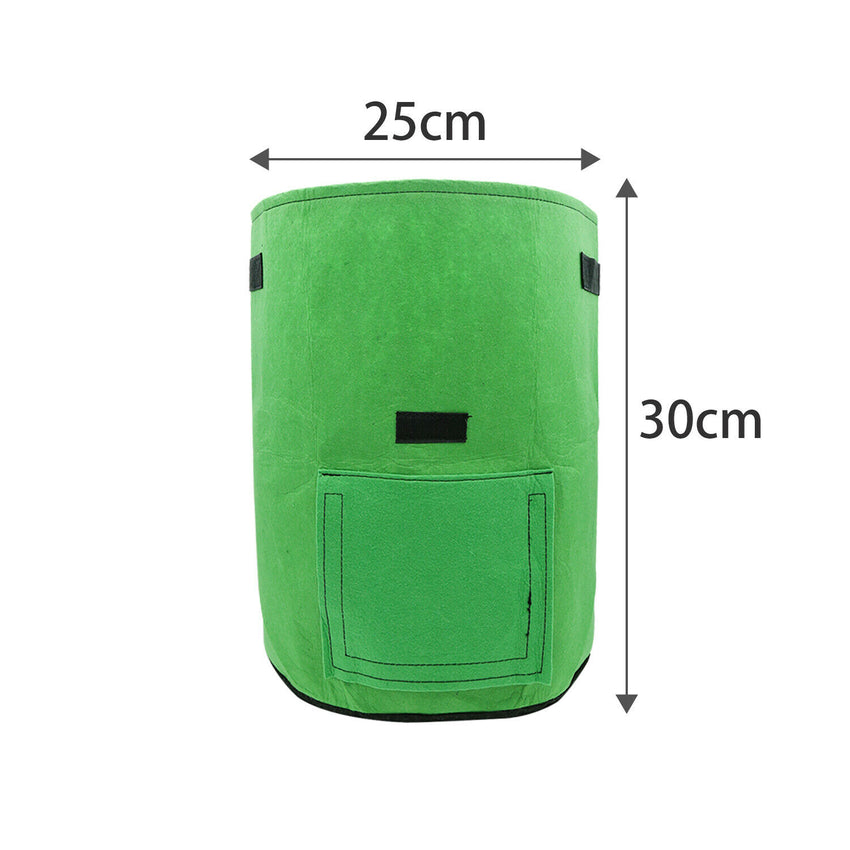 Grün Pflanzsack Tasche Kartoffel Pflanzbeutel Atmungsaktiv und wasserdurchlässig