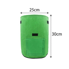 Grün Pflanzsack Tasche Kartoffel Pflanzbeutel Atmungsaktiv und wasserdurchlässig